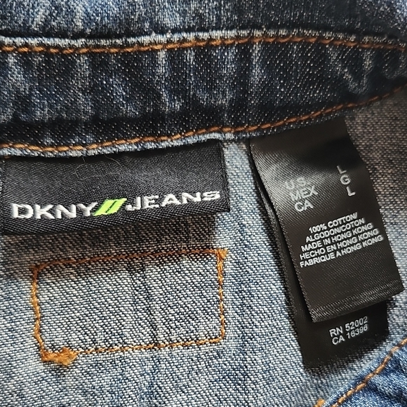 DKNY Classic Blue Denim Jacket - Picture 2 of 5